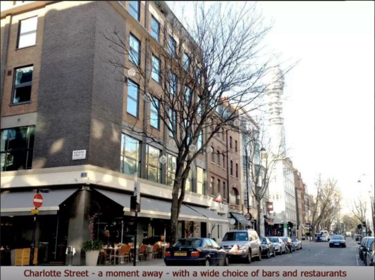 Elegant Fitzrovia Central London 2-Bed Nr Oxford Street Helpful Informative Host Bagian luar foto